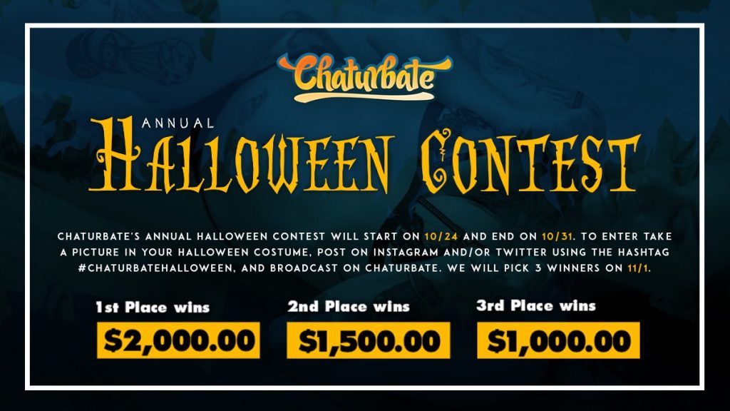 chaturbate halloween contest